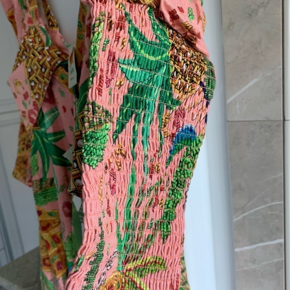 Farm Rio Mixed Fruits Mini Dress - Picture 13 of 15